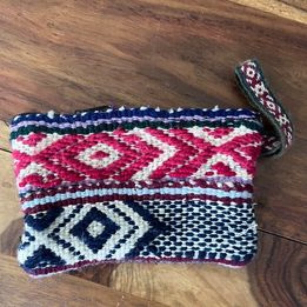 Handmade Peruvian Wool Coin Purse